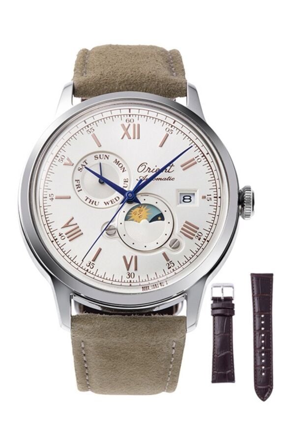 Orient Bambino RA-AK0808S30B Limited Edition Otomatik Deri Kahve 42 mm Erkek Kol Saati