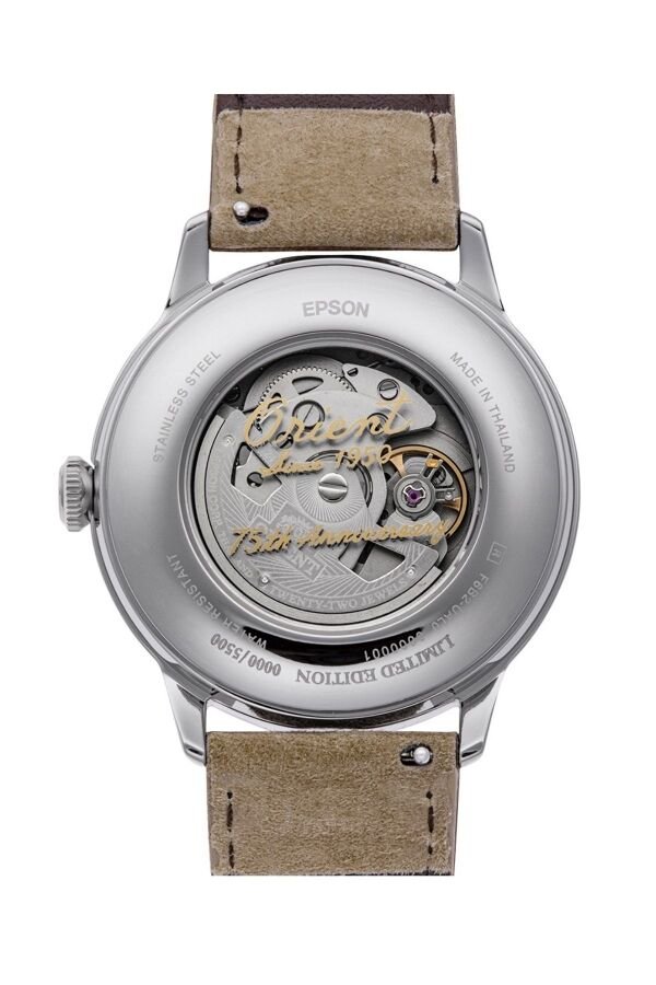 Orient Bambino RA-AK0808S30B Limited Edition Otomatik Deri Kahve 42 mm Erkek Kol Saati
