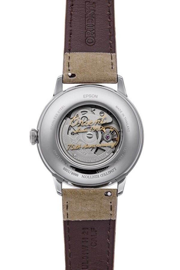 Orient Bambino RA-AK0808S30B Limited Edition Otomatik Deri Kahve 42 mm Erkek Kol Saati