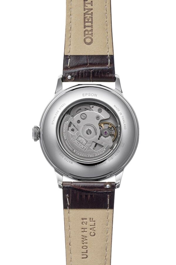 Orient RA-AC0033Y30B Kurmalı Otomatik Deri Kahverengi 41 mm Erkek Kol Saati