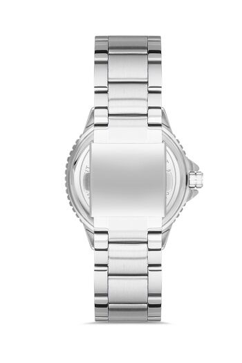 Ferro 42 mm Gümüş Çelik Kordon Erkek Kol Saati F11238A-A3 F11238A-A3
