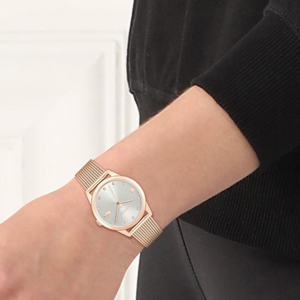 Lacoste 2001306 30 mm Rose Gold Kadın Kol Saati