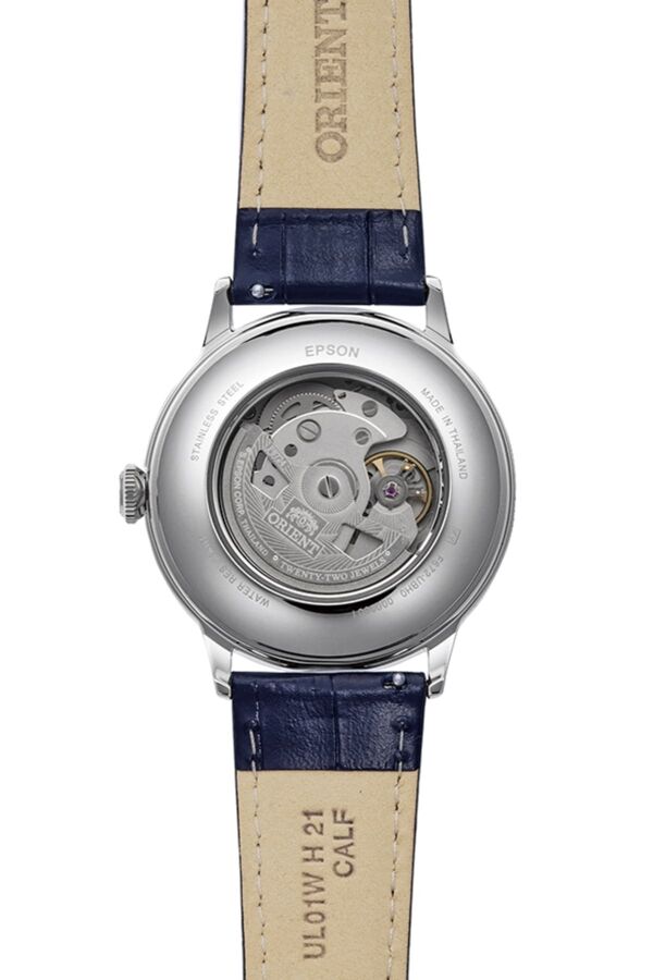 Orient RA-AC0030L30B Kurmalı Otomatik Deri Lacivert 41 mm Erkek Kol Saati