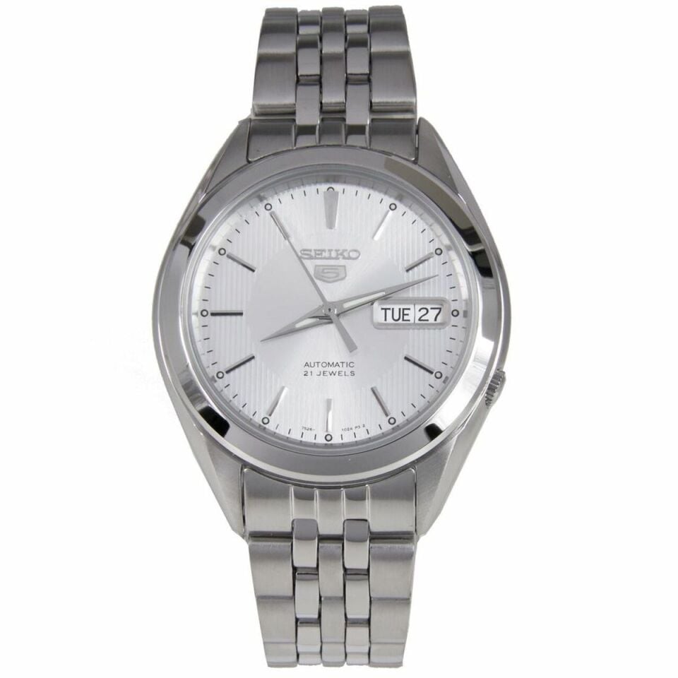 Seiko 5 SNKL15K1S Otomatik Çelik Gri 10 ATM 39 mm Erkek Kol Saati