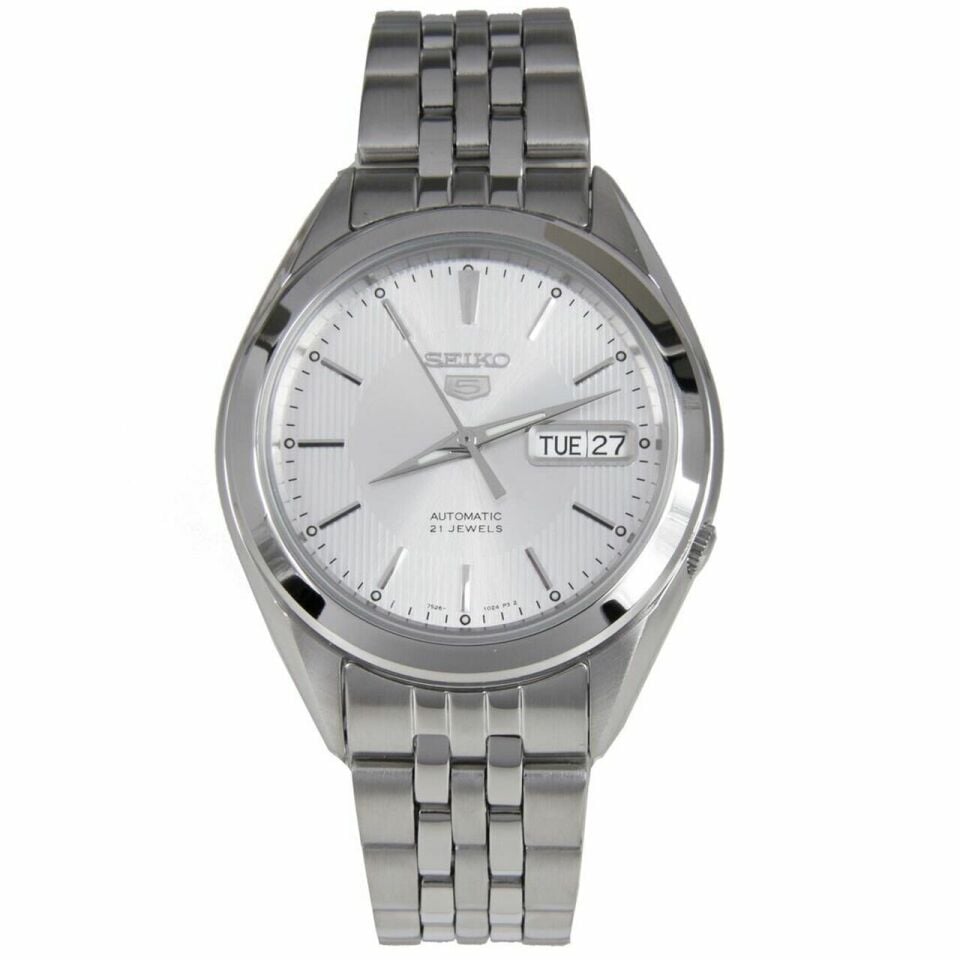 Seiko 5 SNKL15K1S Otomatik Çelik Gri 10 ATM 39 mm Erkek Kol Saati