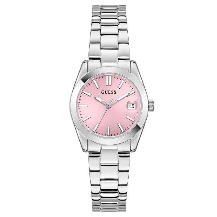 Guess GUGW0934L1 Quartz Çelik Gri Pembe Kadran 32 mm Kadın Kol Saati