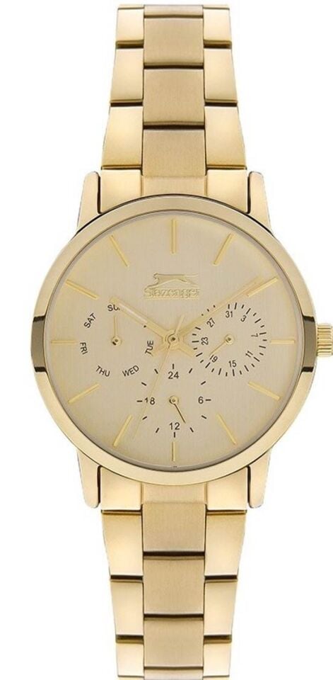 Slazenger SL.09.1866.4.05 35 mm Altın Çelik Kadın Kol Saati