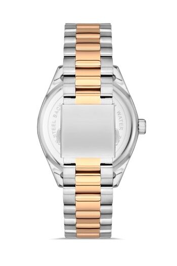 Ferro 42 mm Rose ve Gümüş Çelik Kordon Erkek Kol Saati F11239A-E2 F11239A-E2