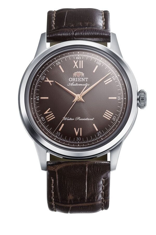 Orient Bambino RA-BB0004Y30B Kurmalı Otomatik Deri Kahverengi 39 mm Erkek Kol Saati