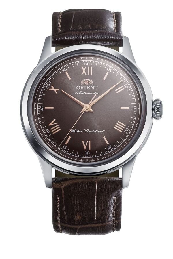 Orient Bambino RA-BB0004Y30B Kurmalı Otomatik Deri Kahverengi 39 mm Erkek Kol Saati