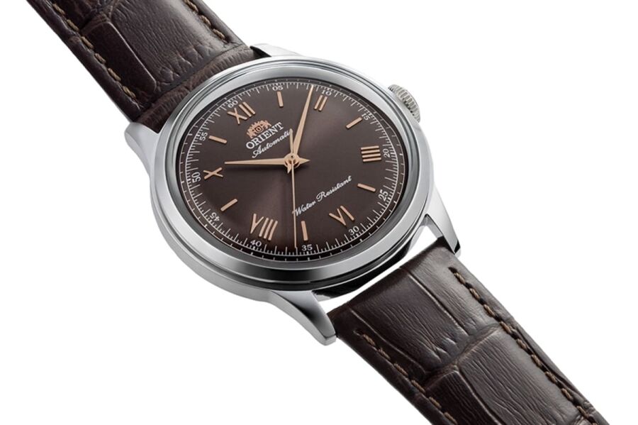 Orient Bambino RA-BB0004Y30B Kurmalı Otomatik Deri Kahverengi 39 mm Erkek Kol Saati