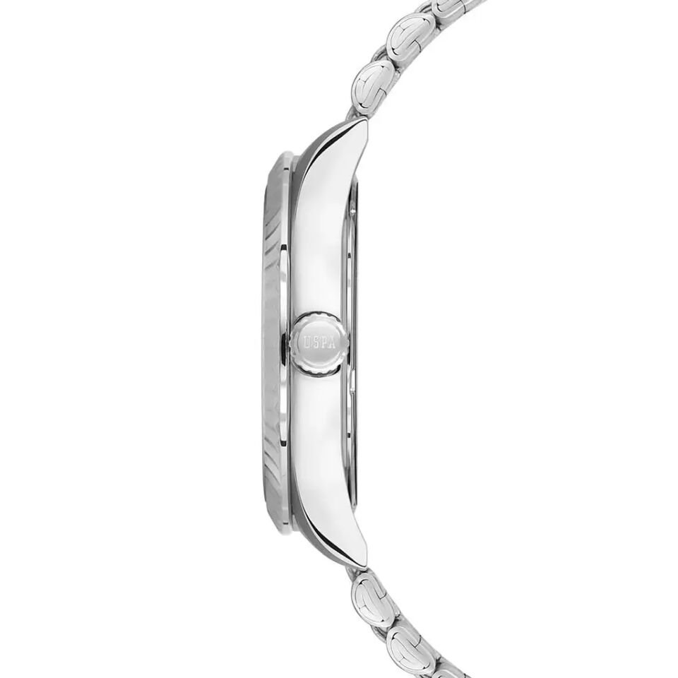 U.s. Polo Assn. USPA1111-05 Quartz Çelik Gri Siyah Kadran Erkek Kol Saati