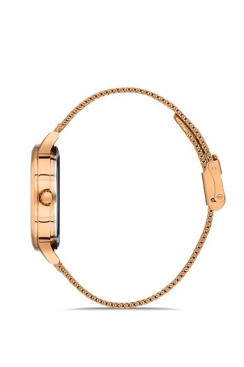 Ferro 34 mm Rose Hasır Kordon Kadın Kol Saati FL21234C-C FL21234C-C