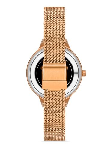 Ferro 34 mm Rose Hasır Kordon Kadın Kol Saati FL21234C-C FL21234C-C