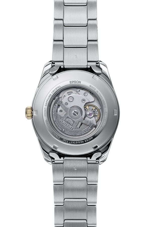 Orient Sun&Moon RA-AK0315L30B Kurmalı Otomatik Çelik Gri Lacivert Kadran 42 mm Erkek Kol Saati