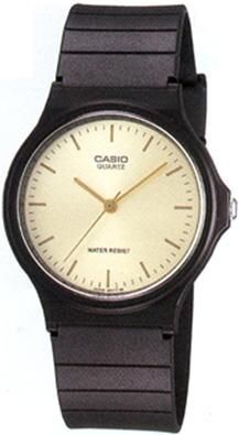 Casio MQ-24-9ELDF Quartz Silikon Siyah 34 mm Erkek Kol Saati