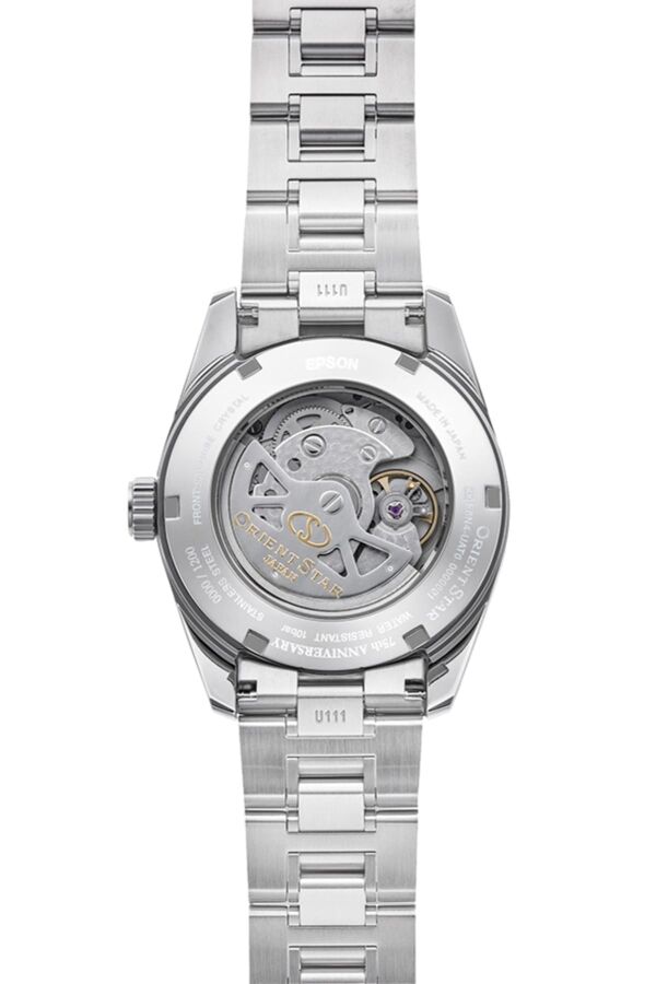 Orient Star RE-AU0114E00B Limited Edition Kurmalı Otomatik Çelik Gri Safir Cam 10 ATM 39 mm Erkek Kol Sati