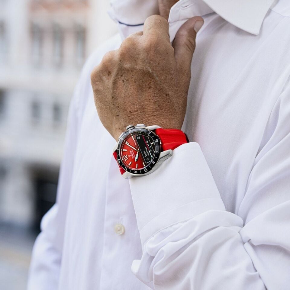 Festina Connected F23000/6 Quartz Analog/Dijital Silikon Kırmızı 44 mm Erkek Kol Saati