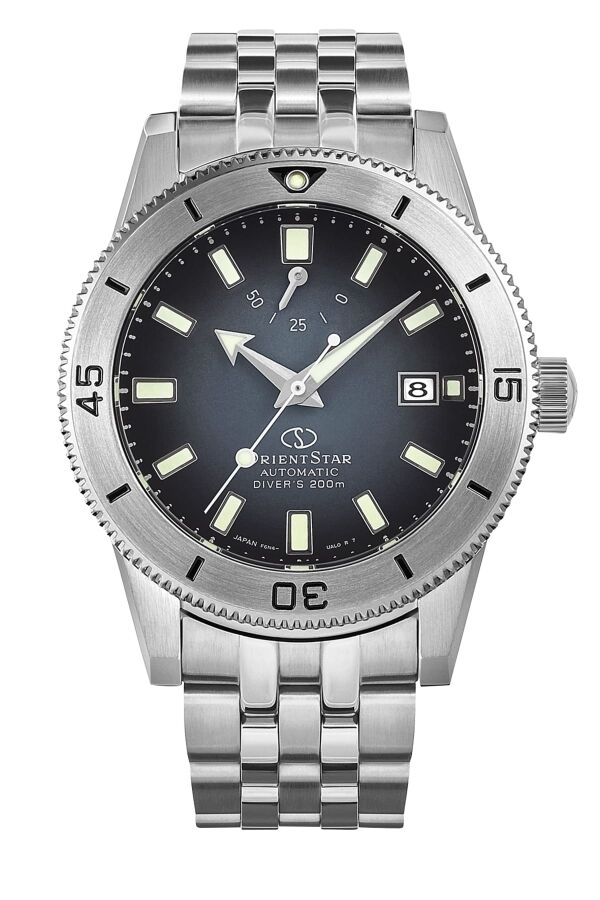 Orient Star RE-AU0503N00B Limited Edition Otomatik Çelik Gri 20 ATM Safir Cam 41 mm Erkek Kol Saati