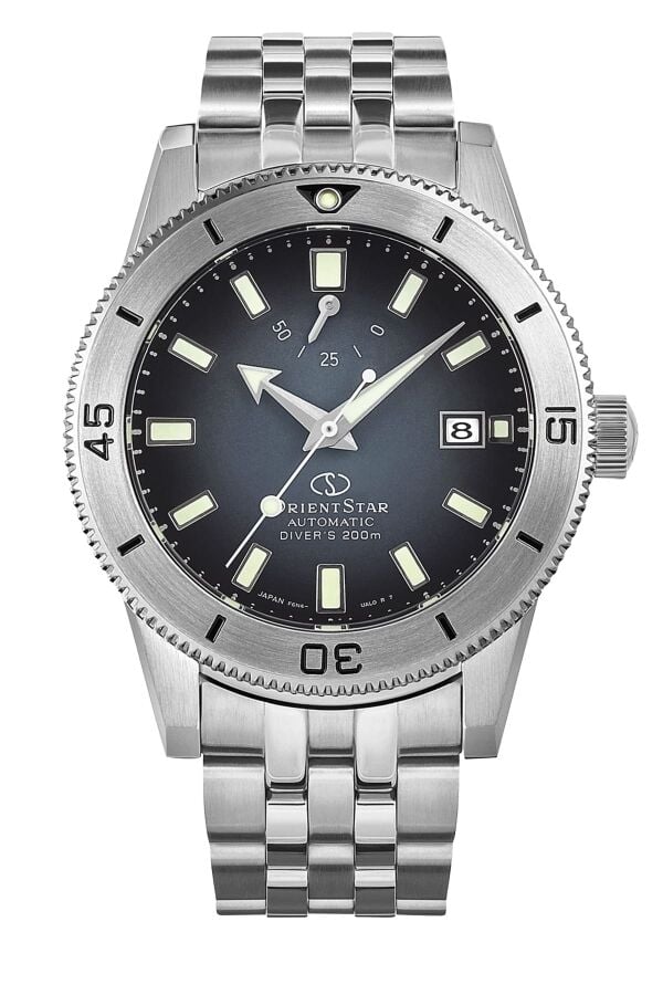 Orient Star RE-AU0503N00B Limited Edition Otomatik Çelik Gri 20 ATM Safir Cam 41 mm Erkek Kol Saati