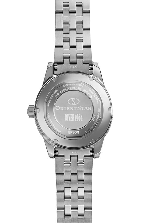 Orient Star RE-AU0503N00B Limited Edition Otomatik Çelik Gri 20 ATM Safir Cam 41 mm Erkek Kol Saati