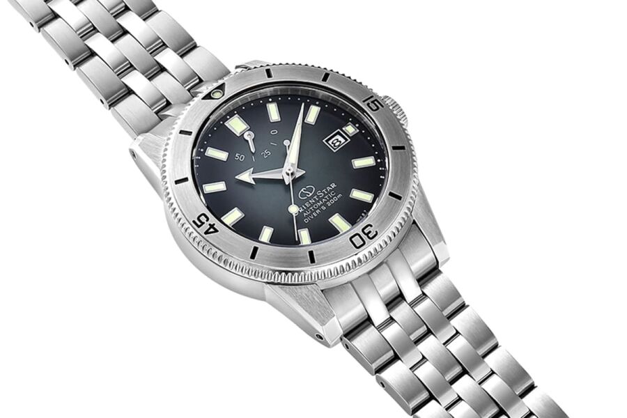 Orient Star RE-AU0503N00B Limited Edition Otomatik Çelik Gri 20 ATM Safir Cam 41 mm Erkek Kol Saati
