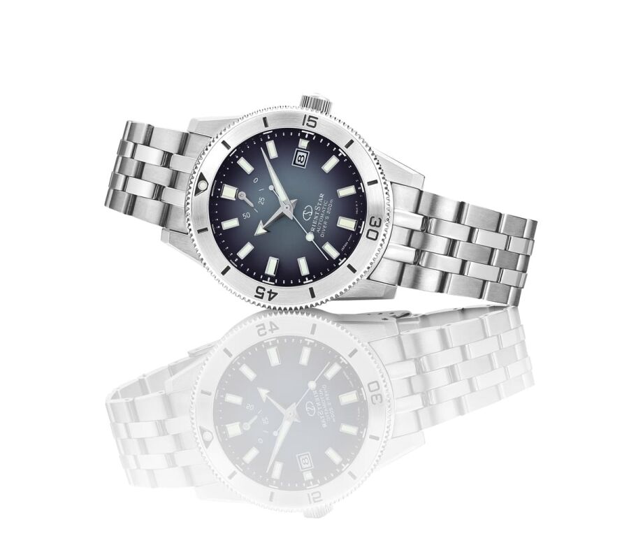 Orient Star RE-AU0503N00B Limited Edition Otomatik Çelik Gri 20 ATM Safir Cam 41 mm Erkek Kol Saati