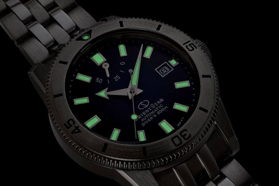 Orient Star RE-AU0503N00B Limited Edition Otomatik Çelik Gri 20 ATM Safir Cam 41 mm Erkek Kol Saati