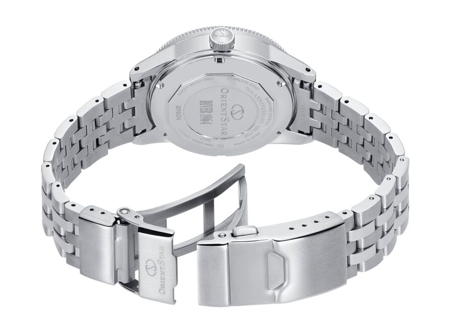 Orient Star RE-AU0503N00B Limited Edition Otomatik Çelik Gri 20 ATM Safir Cam 41 mm Erkek Kol Saati