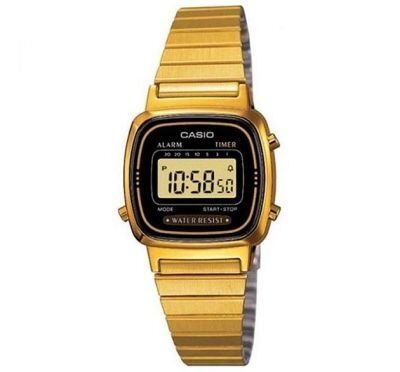Casio LA670WGA-1DF Retro  Quartz Çelik Altın Rengi 25 mm Kadın Kol Saati