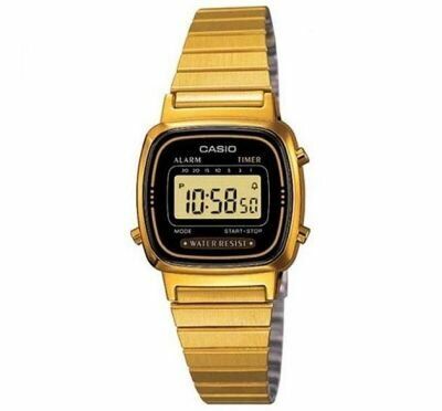 Casio LA670WGA-1DF Retro  Quartz Çelik Altın Rengi 25 mm Kadın Kol Saati