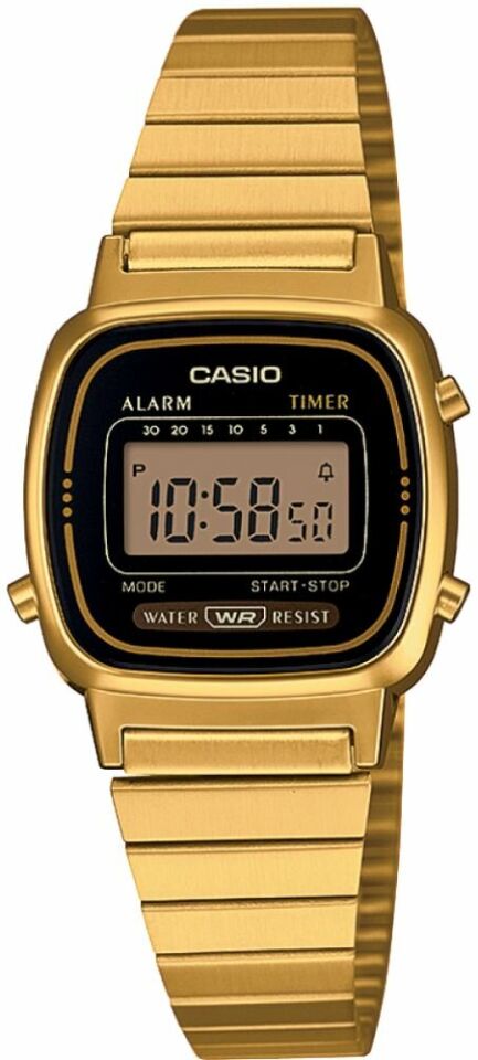 Casio LA670WGA-1DF Retro  Quartz Çelik Altın Rengi 25 mm Kadın Kol Saati