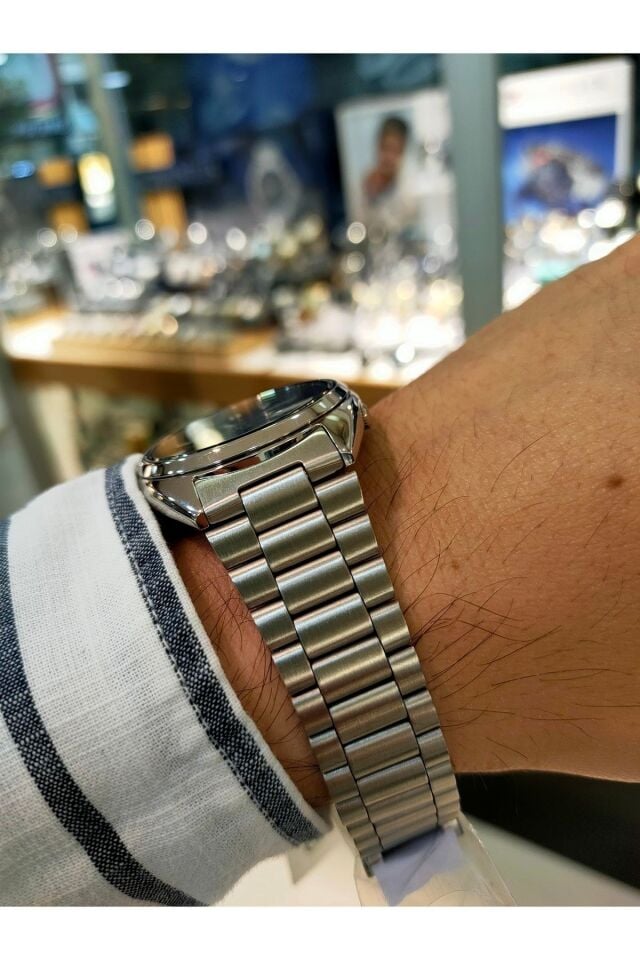 Seiko 5 SNXS79K1 Otomatik Çelik Gri Siyah Kadran 39 mm Erkek Kol Saati