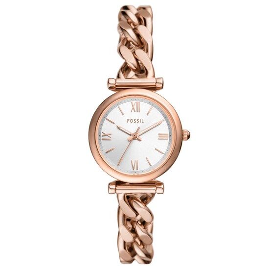 Fossil FES5330 Quartz Çelik Rose Gold 28 mm Kadın Kol Saati