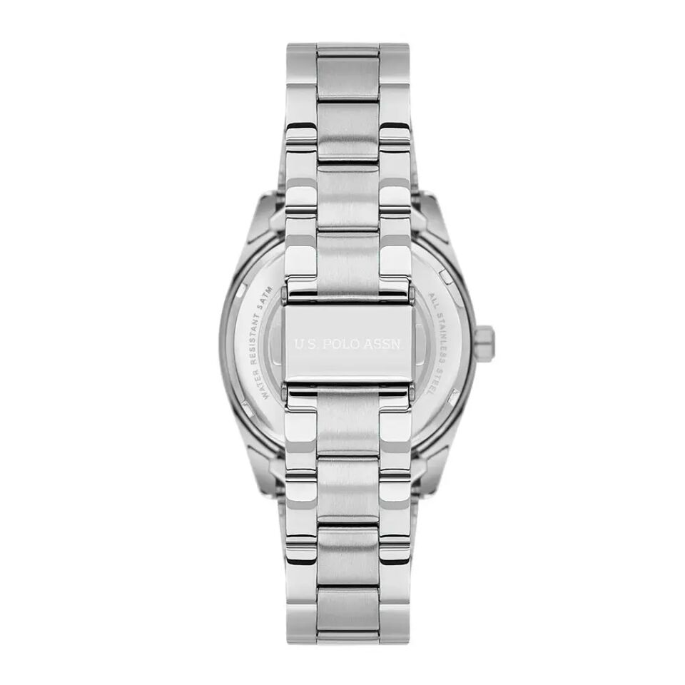 U.s Polo Assn. USPA1114-06 Quartz Çelik Gri Erkek Kol Saati