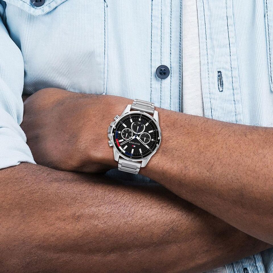 Tommy Hilfiger TH1791936 45 mm Gri Erkek Kol Saati