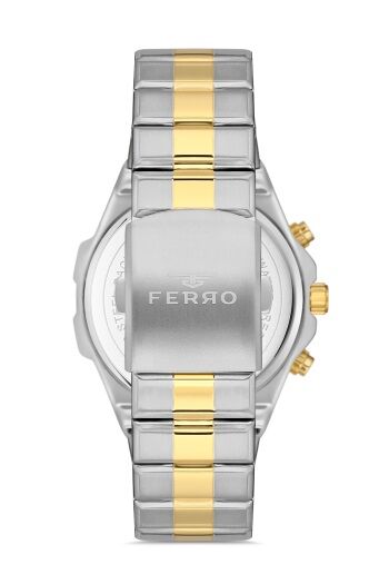 Ferro FM31356A-D 44 mm Gri Erkek Kol Saati