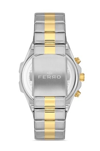 Ferro FM31356A-D 44 mm Gri Erkek Kol Saati