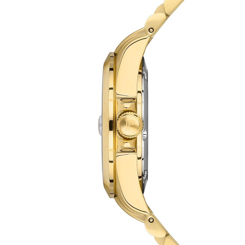 Jacques Philippe JPQLS3423X4 Quartz Swiss Made Çelik Altın Rengi Yeşil Kadran Safir Cam 10 ATM 34 mm Kadın Kol Saati