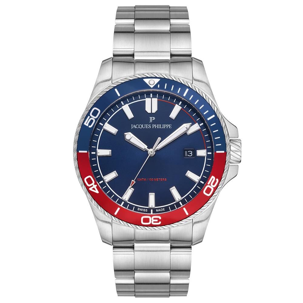 Jacques Philippe JPQGS141336 43 mm Gri Erkek Kol Saati