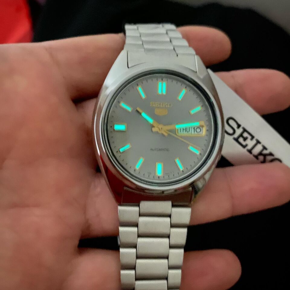 Seiko 5 SNXS75K1 Otomatik Çelik Gri 39 mm Erkek Kol Saati