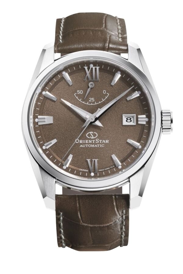 Orient Star RE-AU0113Y00B Kurmalı Otomatik Deri Kordon Gri Safir Cam 39 mm Erkek Kol Saati