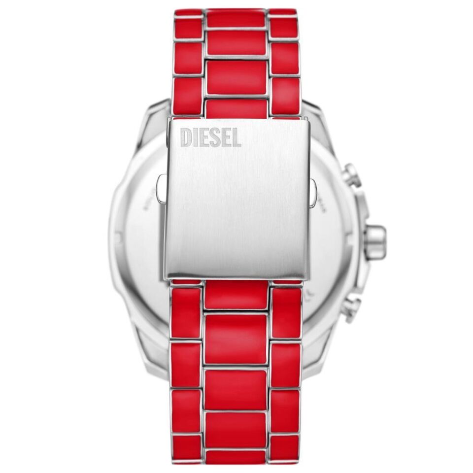 Diesel DZ4638 Quartz Çelik Gri/Kırmızı 10 ATM 51 mm Erkek Kol Saati