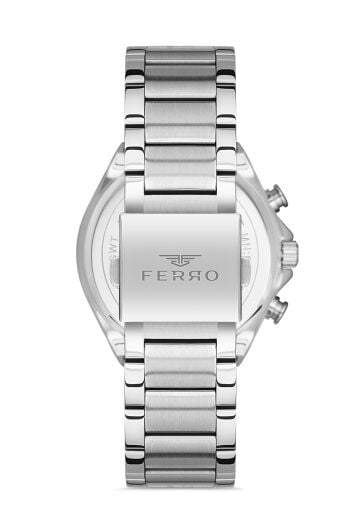 Ferro Gümüş Çelik kordon Erkek Kol Saati FM31276A-E3