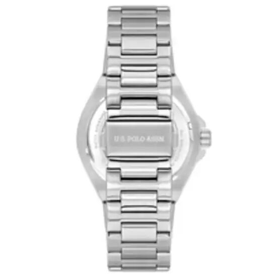 U.s. Polo Assn. USPA1130-03 Quartz Çelik Gri Siyah Kadran 43 mm Erkek Kol Saati