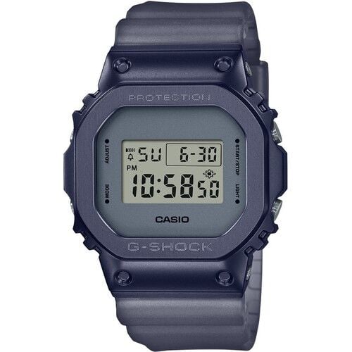 Casio GM-5600MF-2DR Dijital Silikon Gri 20 ATM 38 mm Erkek Kol Saati