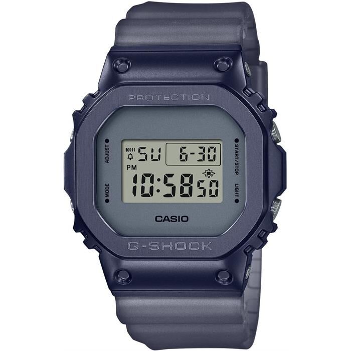 Casio GM-5600MF-2DR Dijital Silikon Gri 20 ATM 38 mm Erkek Kol Saati