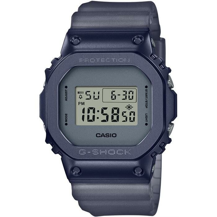 Casio GM-5600MF-2DR Dijital Silikon Gri 20 ATM 38 mm Erkek Kol Saati