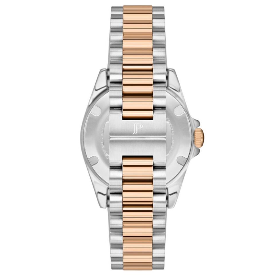 Jacques Philippe JPQLS3473X8RG Quartz Swiss Made Çelik Rose/Gri Yeşil Kadran Safir Cam 10 ATM 34 mm Kadın Kol Saati