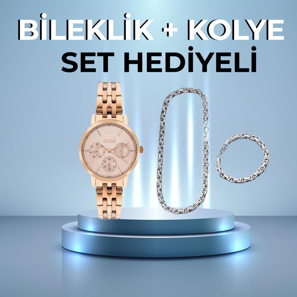Slazenger Sl.09.2171.4.02 36 mm Rose Gold Kadın Kol Saati